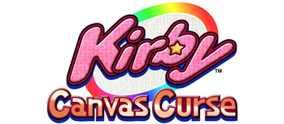 Kirby: Canvas Curse title screen for Nintendo DS